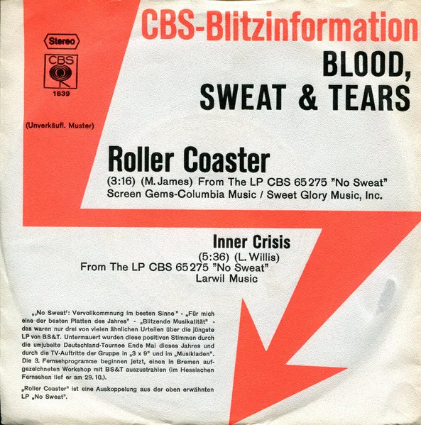 Roller Coaster / Inner Crisis