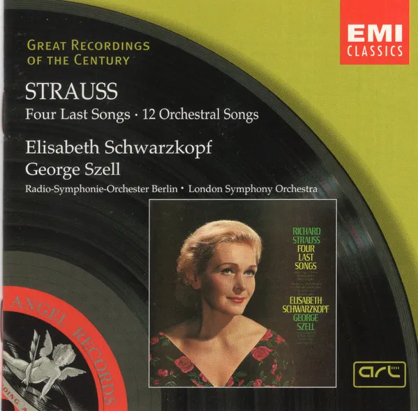 Four Last Songs - 12 Orchestral Songs