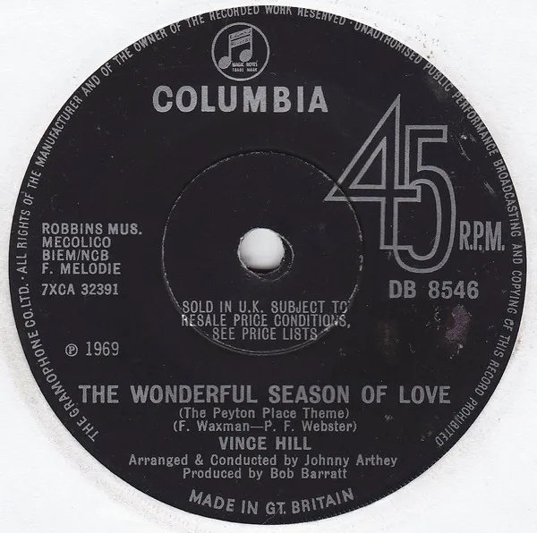 The Wonderful Season Of Love (The Peyton Place Theme)