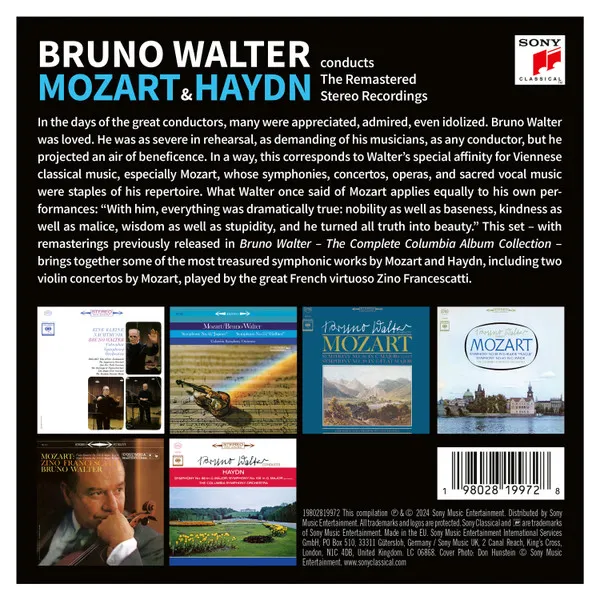 Bruno Walter Conducts Mozart & Haydn - the Remastered Stereo Recordings