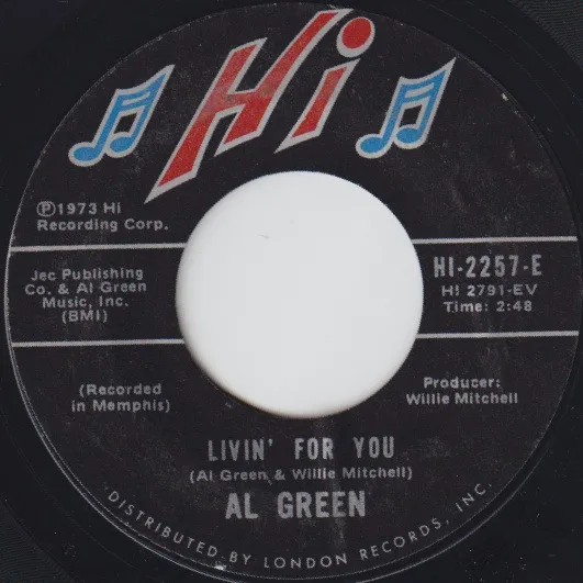 Livin' For You / It Ain't No Fun To Me
