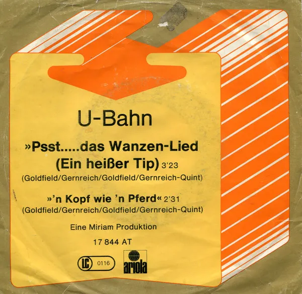 Psst.....Das Wanzen-Lied (Ein Heißer Tip)