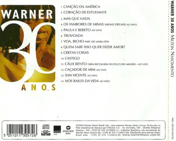 Warner 30 Anos