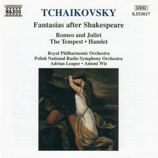 Fantasias After Shakespeare: Romeo & Juliet, The Tempest, Hamlet