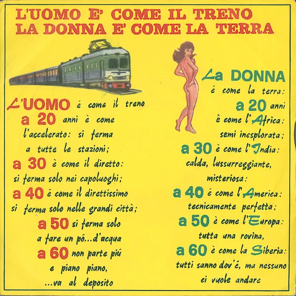 L'Uomo È Come Il Treno / La Donna È Come La Terra