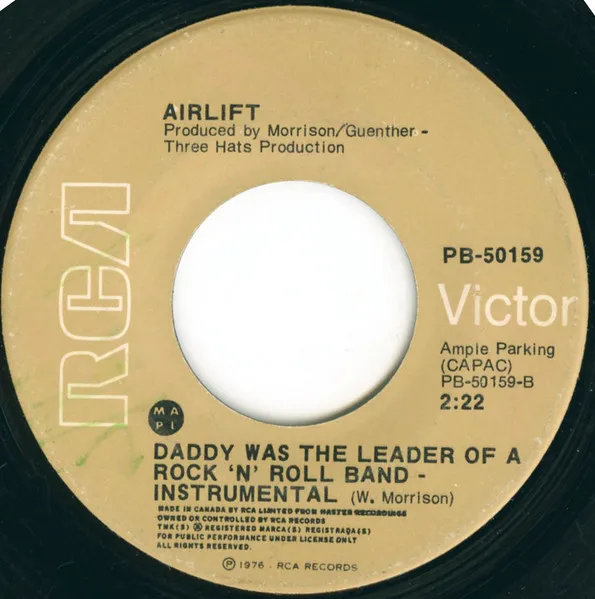 Daddy Was The Leader Of A Rock 'N' Roll Band