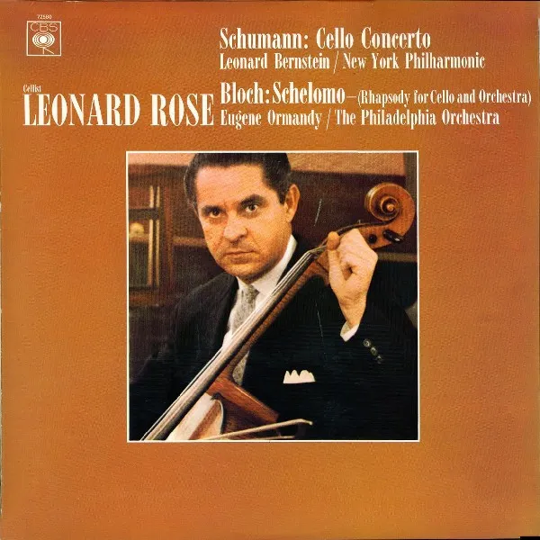 Cello Concerto / Schelomo - (Rhapsody For Cello And Orchestra)