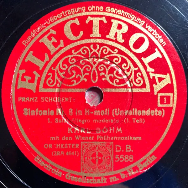 Sinfonie Nr. 8 In H-moll (Unvollendete)