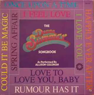 The Donna Summer Songbook As Performed By Allison Coleman