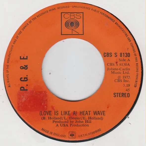 (Love Is Like A) Heat Wave