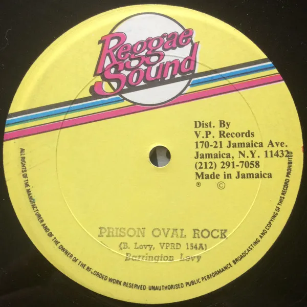 Prison Oval Rock / Robber Man