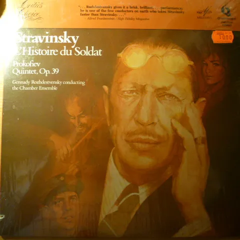 L'Histoire Du Soldat-Suite (The Story Of The Soldier) / Quintet, Op. 39 For Oboe, Clarinet, Violin, Viola & Bass