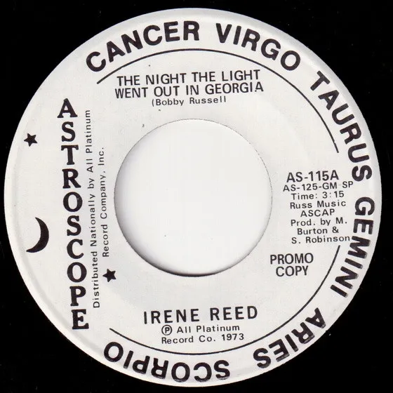 The Night The Light Went Out In Georgia