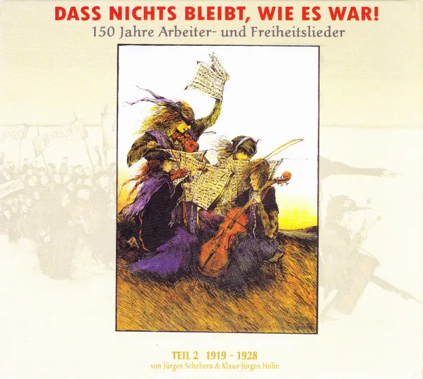 Dass nichts bleibt, wie es war! Teil 2 (1919 - 1928)