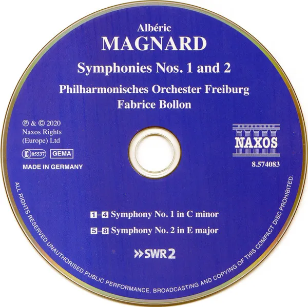 Symphonies Nos.1 and 2