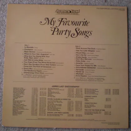 My Favourite Party Songs