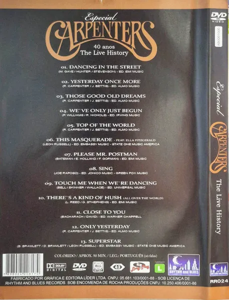 Especial - 40 Anos - The Live History
