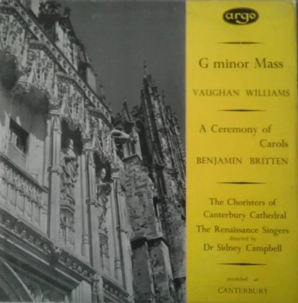 Mass In G Minor / A Ceremony Of Carols