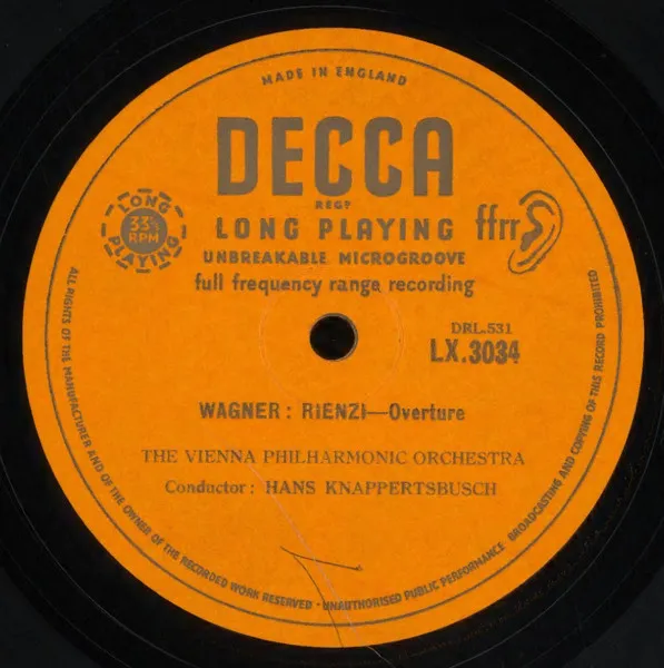 "Rienzi" Overture / "Siegfried" Act II - Forest Murmurs