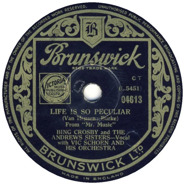 Life Is So Peculiar / High On The List