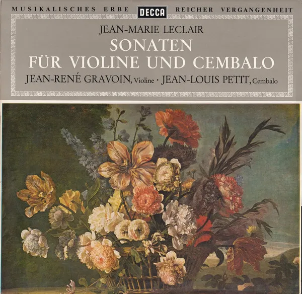 Sonaten Für Violine Und Cembalo