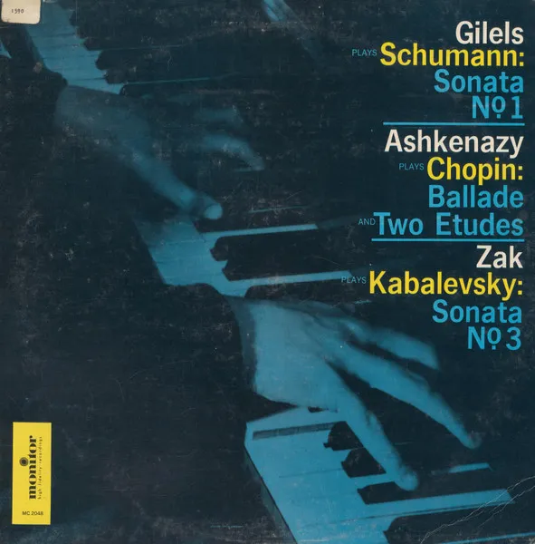 Sonata No. 1 / Ballade And Two Etudes / Sonata No. 3
