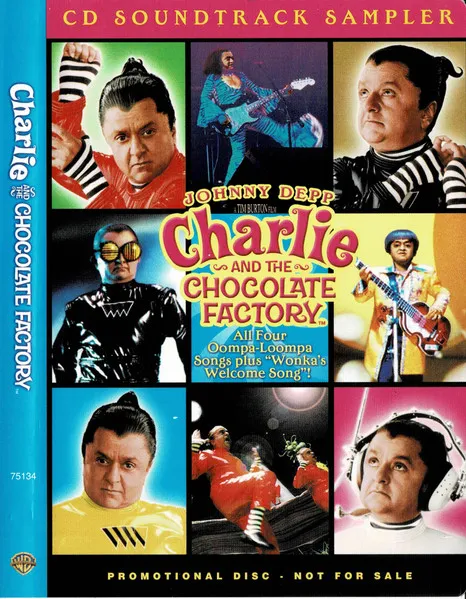 Charlie And The Chocolate Factory CD Soundtrack Sampler