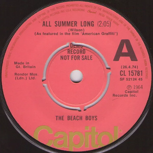 All Summer Long / Surfin' Safari