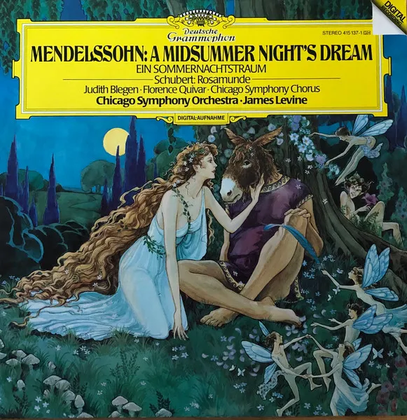 A Midsummer Night's Dream = Ein Sommernachtstraum / Rosamunde