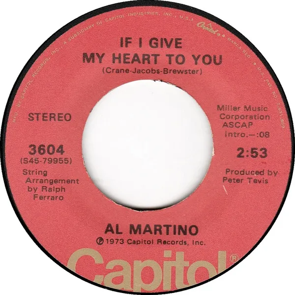 Hey Mama / If I Give My Heart To You