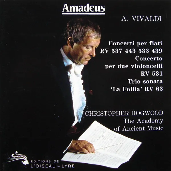 Concerti Per Fiati RV 537 443 533 439 / Concerto Per Due Violoncelli RV 531 / Trio Sonata 'La Follia' RV 63