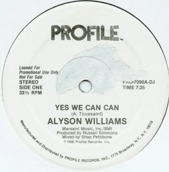 Yes We Can Can