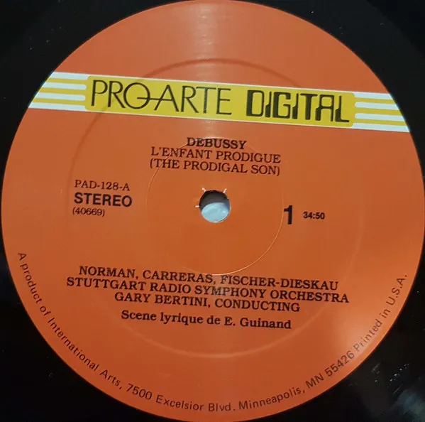 L'Enfant Prodigue (The Prodigal Son) / La Damoiselle Élue (The Blessed Woman)