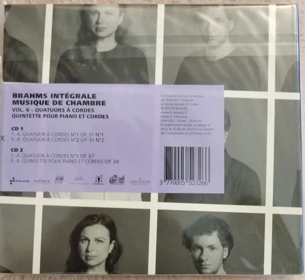 Quatuors a Cordes/Quintette Pour Piano Et Cordes