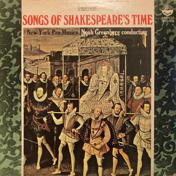Songs Of Shakespeare's Time