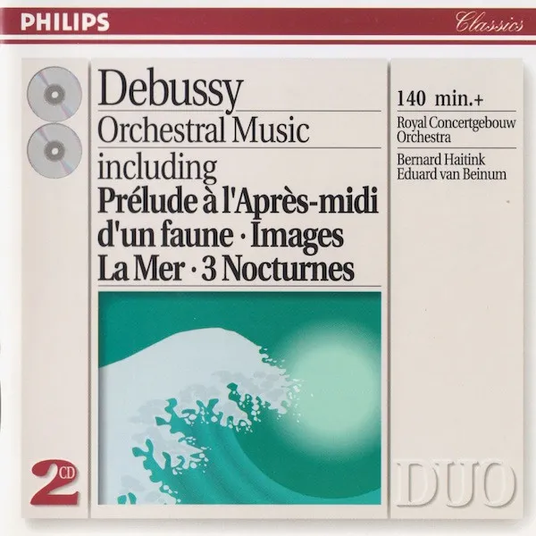 Orchestral Music Including: Prélude À L'Après-midi D'un Faune / Images / La Mer / 3 Nocturnes