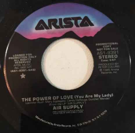 The Power Of Love (You Are My Lady)