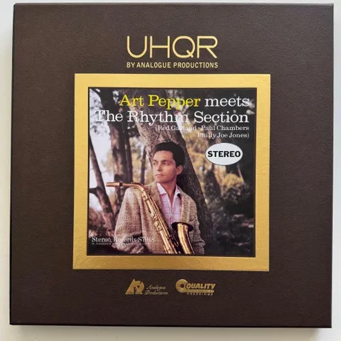 Art Pepper Meets The Rhythm Section (UHQR) (200g) (Limited Numbered Edition) (Clarity Vinyl) (45 RPM)
