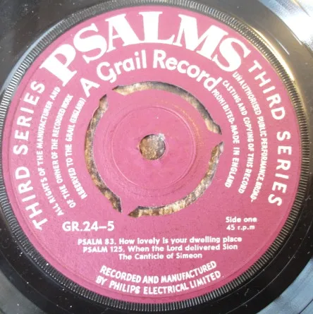 Psalms -Third Series