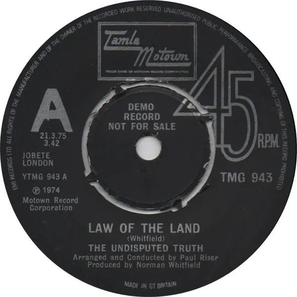 Law Of The Land
