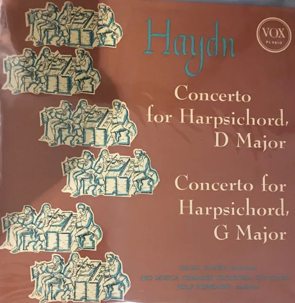 Concerto For Harpsichord D Major & G Major