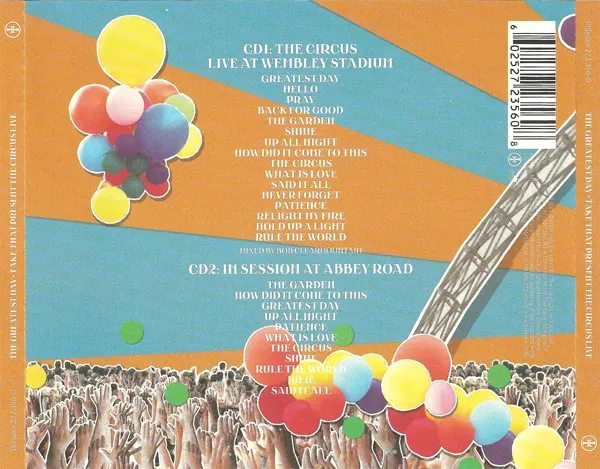 Greatest Day - the Circus Live