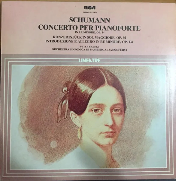 Concerto Per Pianoforte In La Minore, Op. 54 - Konzerstück In Sol Maggiore, Op. 92 - Introduzione E Allegro In Re Minore, Op. 134