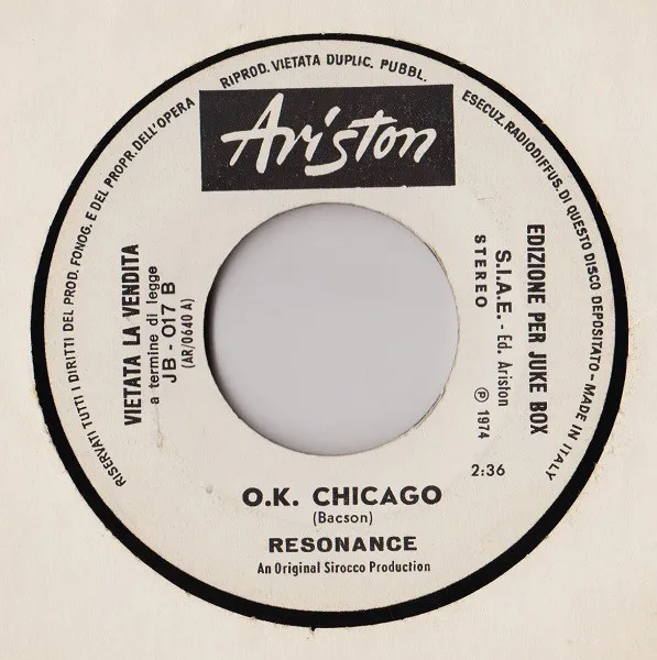 Hasta Manana / O.K. Chicago