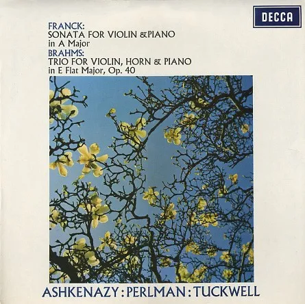 Sonata For Violin & Piano In A Major / Trio For Violin, Horn & Piano In E Flat Major, Op. 40