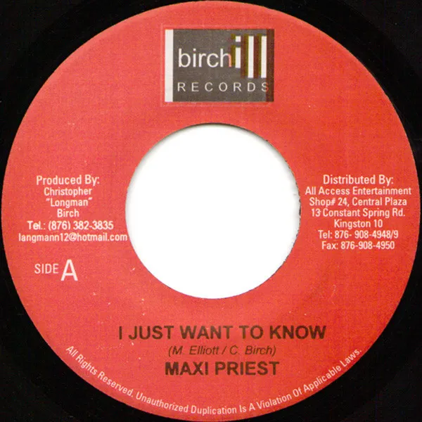 I Just Want To Know / Love U Tonight