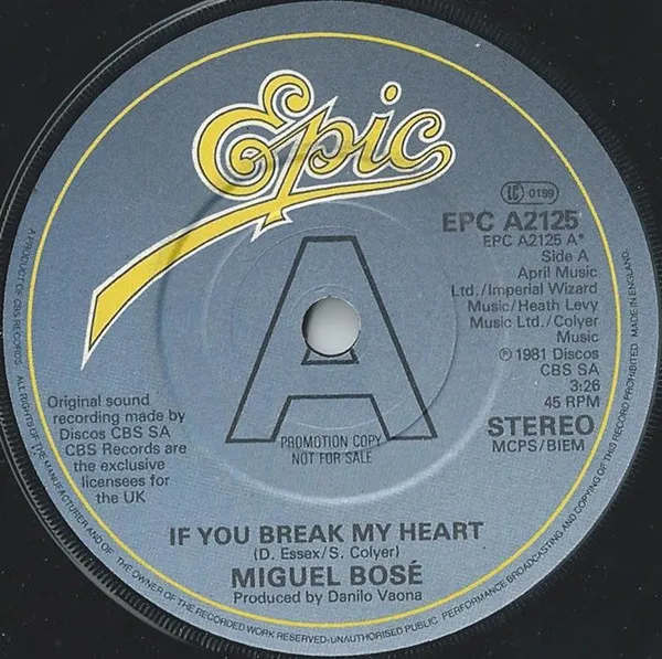 If You Break My Heart