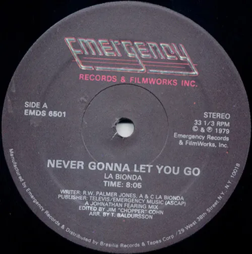 Never Gonna Let You Go