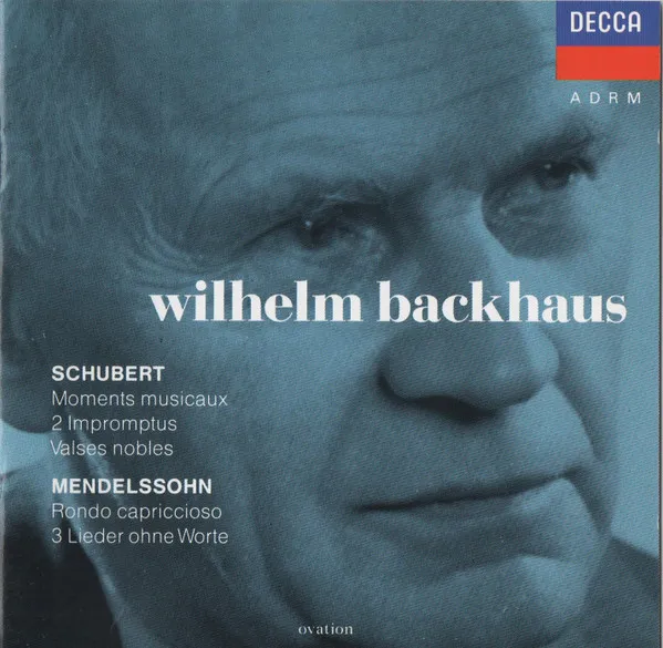Moments Musicaux, 2 Impromptus, Valses Nobles / Rondo Capriccioso, 3 Lieder Ohne Worte