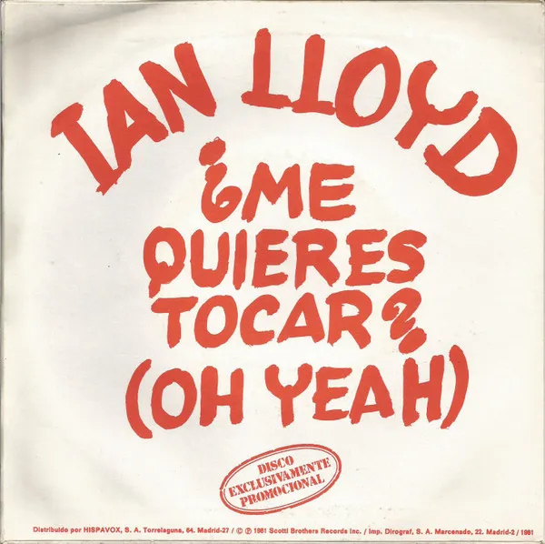 Do You Wanna Touch Me (¡Oh, Sí!)
